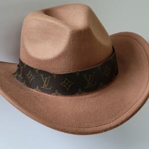 Cowboy Hat with Louis Vuitton Monogram Band